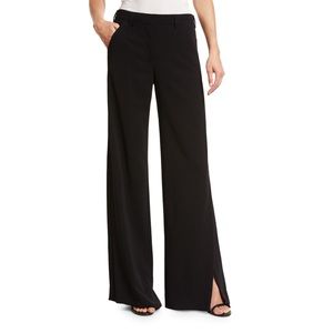 A.L.C. Miles Stretch Crepe Wide-Leg Pants